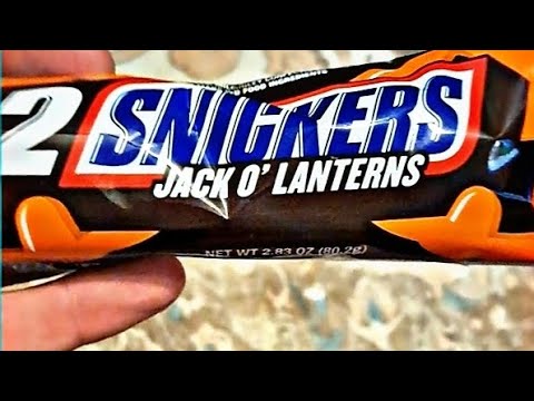 SATISFY YOUR SWEET TOOTH: SNICKERS JACK O' LANTERNS REVIEW  #review #snickers #foodreview