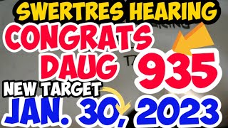Swertres Hearing Today DAUG TA January 30, 2023 | WIN UPLOADS