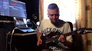 AFTER THE BURIAL - Pendulum (intro solo playthrough cover by Roman Mishedchenko)