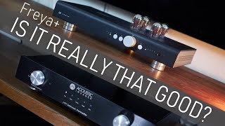 Video thumbnail for I've put Schiit Freya + against two preamps by iiWi Reviews