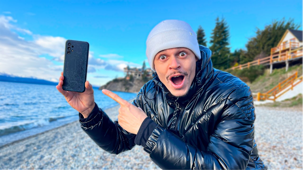 Achei um CELULAR com Detector de Metais na ARGENTINA