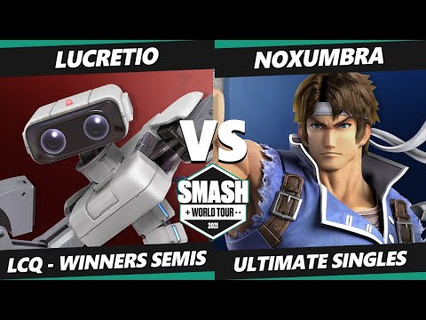 SWT Europe Online Qualifier Match - Lucretio (ROB) Vs. Noxumbra (Richter) SSBU Ultimate Tournament