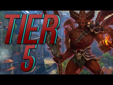 Tier 5 Anubis Skin! Demonic Pact Anubis Skin Review! (SMITE)