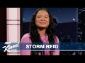 Storm Reid on Boyfriend Shedeur Sanders, Euphoria Season 3, USC’s TERRIBLE Food & New Movie Missing