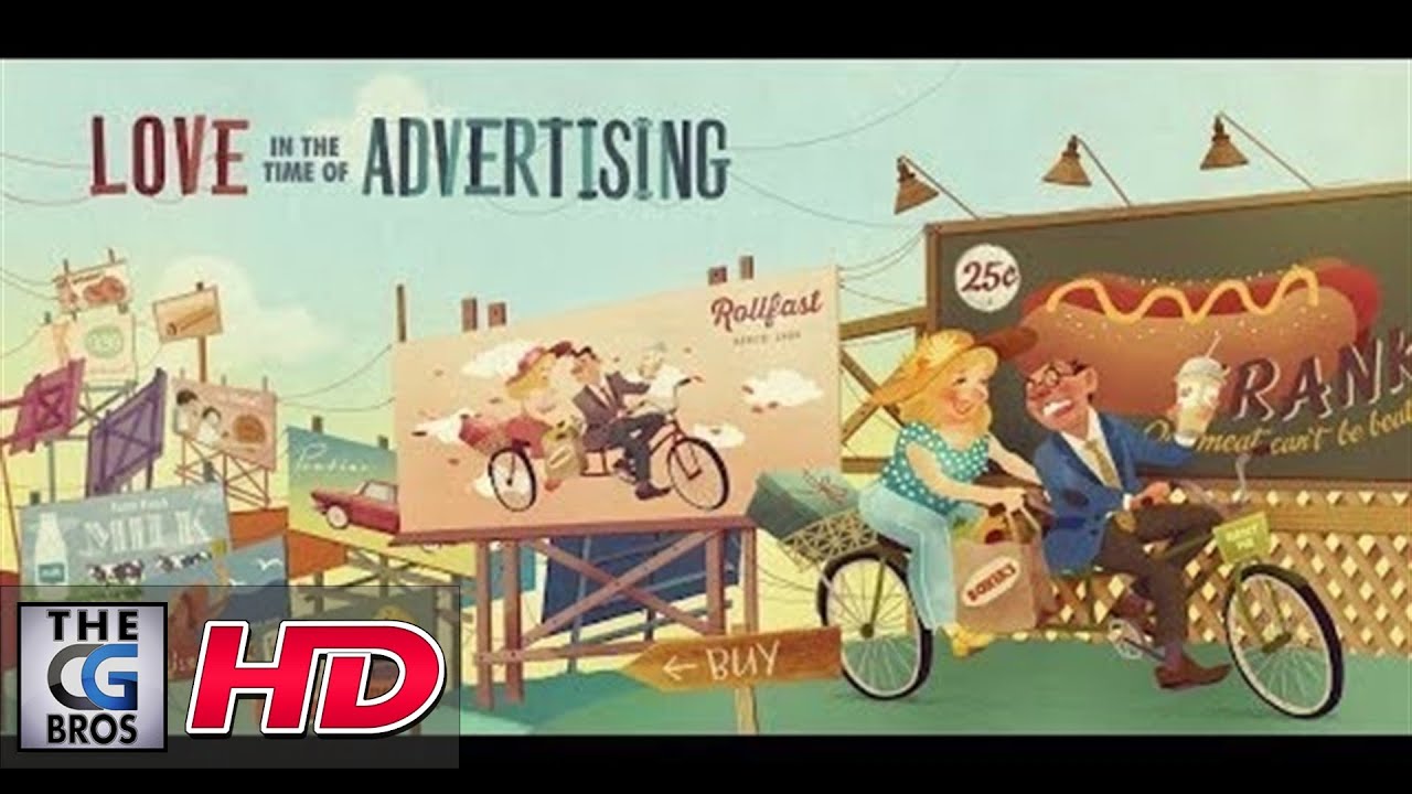 CGI 3D Animated Shorts: "Love In The Time of Advertising" - by Wolf and Crow