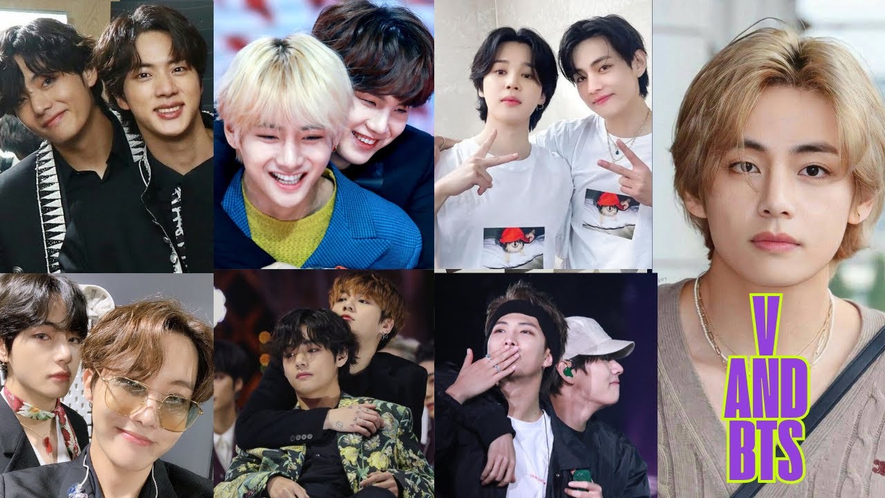 taehyung's  relationship dynamics with each of his bts members