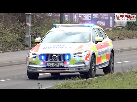 Medical Intervention Car + RTW + NEF DRK KV Rhein-Neckar/Heideberg