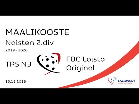 Maalikooste N2div TPS N3 - FBC Loisto Original 16.11.2019