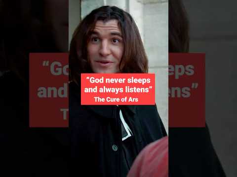 A scene from our film “The Cure of Ars”. You can find it on ewtn.com On Demand