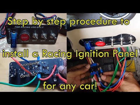 Any Car Racing Ignition Switch Installation - Full Tutorial | The Automotive Student