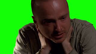 Jesse Pinkman crying Breaking Bad green screen