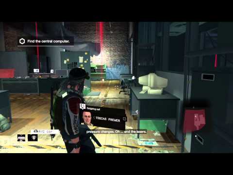 Watch_Dogs DLC: Bad Blood playthrough pt10 - It's a Laser Show!