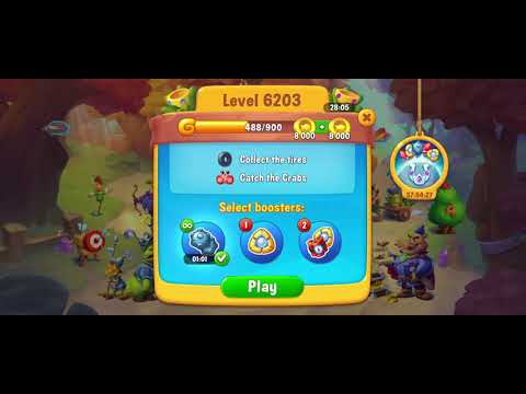 @Fishdom Hard Level 6201 - Super Hard Level 6204