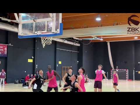 Cadete Zentro Basket A vs Spanish Basketball Academy A | Footage & Best Moments