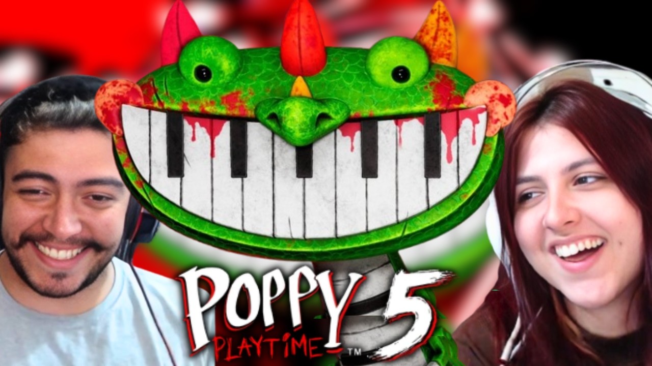 (CORE) O MAIOR SEGREDO de POPPY PLAYTIME 5 O PIANOSSAURO VOLTOU | REACT