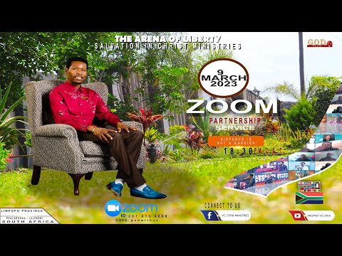 PARTNERS ZOOM PRAYER MEETING LIVE  WITH PROPHET VC ZITHA - 09TH MARCH 2023