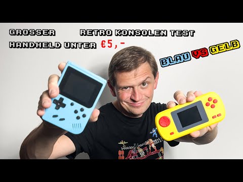 Der große € 5,- Retro Konsolen TEST #retrogaming #gameplay Ich teste 2 Konsolen von Aliexpress