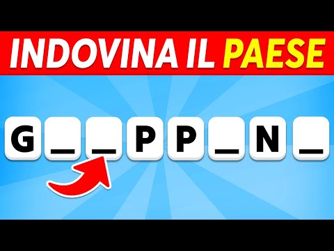 Indovina il Paese Senza Vocali in 3 Secondi 🌍🚩✅