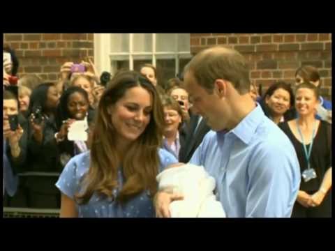 George Alexander Louis Royal Baby First public appearance  Part 3