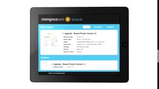 Vidéo de IntelligenceBank Boards