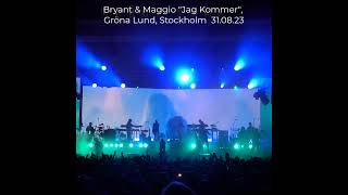 Veronica Maggio &amp; Miriam Bryant, &quot;Jag kommer&quot; Gröna Lund, Stockholm 3-08-23 #shorts #maggio2023