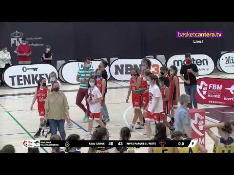 Infantil Femenino 2021 - Puestos 3º y 4º: Real Canoe vs Rivas Parque Sureste