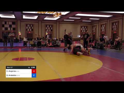 87 Kg Rr Rnd 3 - Christos Avgeros, Buies Creek Wrestling Club Vs Gevorg Arakelov, New York 55db