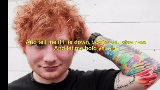 ED SHEERAN - LITTLE BIRD (LYRICS)