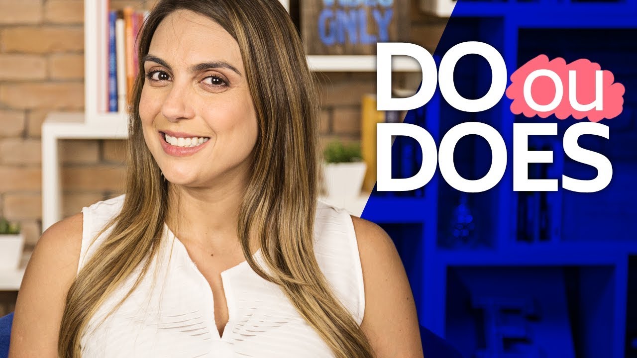 Como usar DO e DOES em inglês?