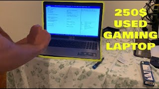 Video thumbnail for Buying an Used Gaming Laptop for 250$ - Asus F550L Disassembly and Upgrades by ImWateringPSUs