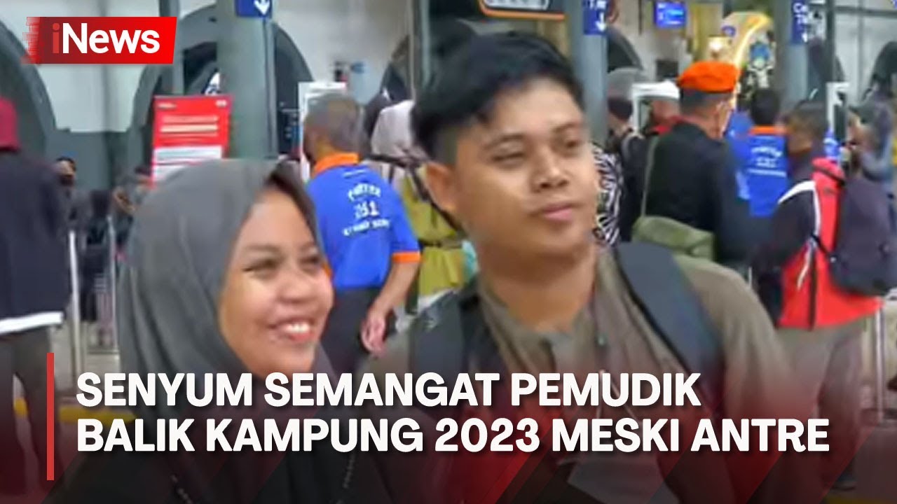 [LIVE REPORT] Puncak Arus Mudik 2023 di Stasiun Pasar Senen