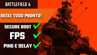 BF6 COM MAIS FPS DESEMPENHO E MENOR INPUT LAG NO SEU PC OU NOTEBOOK ! PING BAIXO E SEM TRAVADAS !