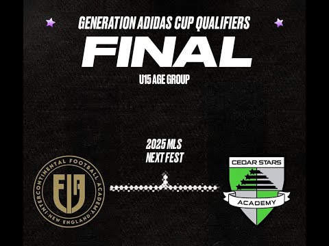 12.15.25 - 4:30pm MT - Field 1 - U15 GA Cup Qualifier: Int'l Football Academy vs. Cedar Stars Bergen
