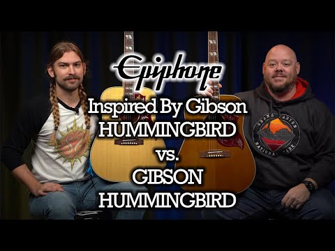 Epiphone Inspired by Gibson Hummingbird Aged Antique Natural Gloss – All Solid – Fishman image 8