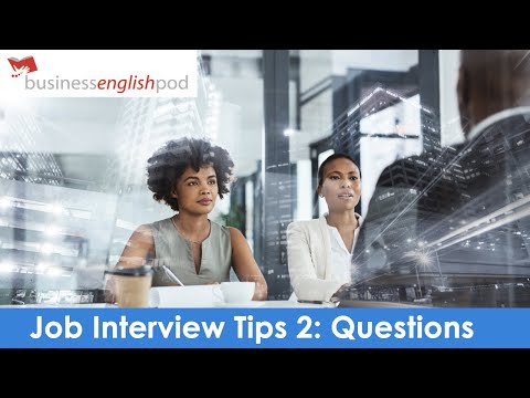 Job Interview English Tips 2
