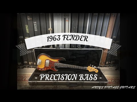 1963 FENDER PRECISION BASS - Andy's Vintage Guitars