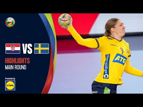 Croatia vs Sweden | Highlights | MR | Women’s EHF EURO 2022