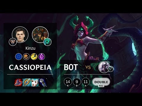 Cassiopeia Bot vs Syndra - EUW Challenger Patch 10.6