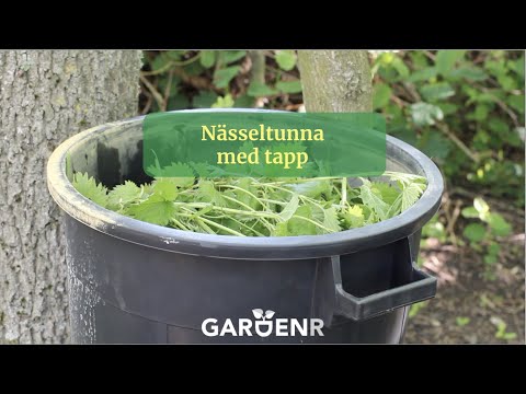 Nässeltunna med tapp - Trädgårdshacks med GardenR