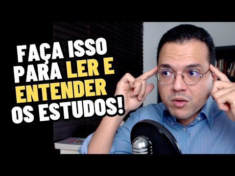 LEIO E NÃO ENTENDO O CONTEÚDO O QUE FAZER? - Professor Piccini Responde