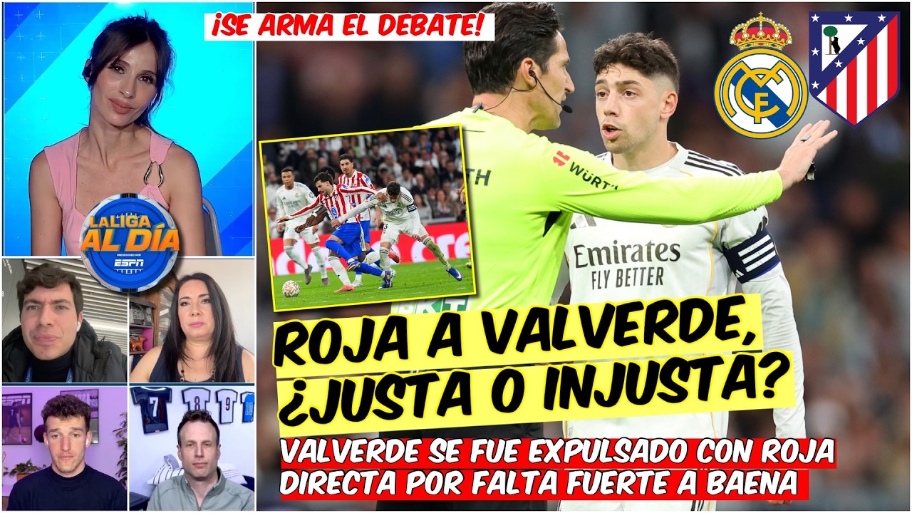 POLÉMICO: Valverde ENTRÓ CON MALDAD a BAENA. Es ROJA CLARA y NO ES un ESCÁNDALO | La Liga Al Día