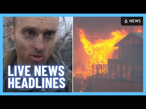 LIVE: Australian reportedly killed by Russia; California wildfires death toll rises to 24 | 6 News