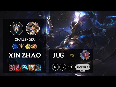 Xin Zhao Jungle vs Lillia - EUW Challenger Patch 11.23