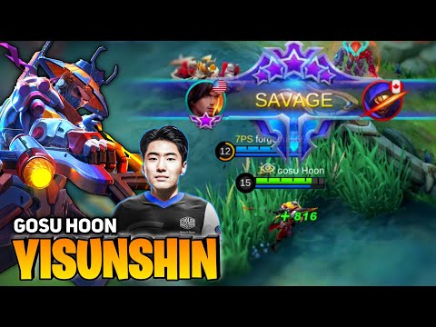 SAVAGE! Yi Sun Shin After Nerf Perfect Gameplay [Top Global Yi Sun Shin] Gosu Hoon - Mobile Legend