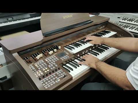Órgão Tokai MD 750. Versão desmontável com Rotary Speaker.