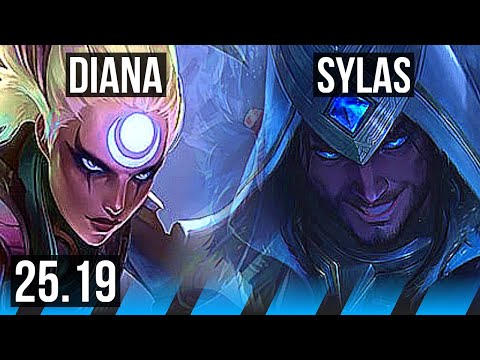 DIANA vs SYLAS (MID) | 9/2/16, Godlike | NA Grandmaster | 25.19