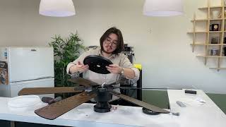 Eterfun 52 Inch Ceiling Fans with Lights Unboxing and Review! #productreview #unboxing #2
