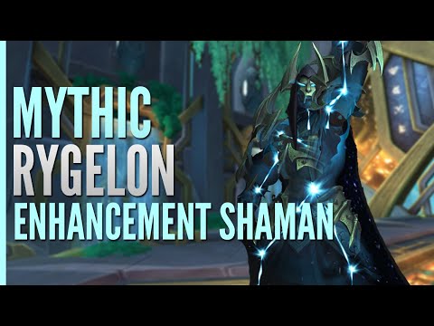 Mythic Rygelon First Kill | Enhancement Shaman PoV | Rain on Stormreaver