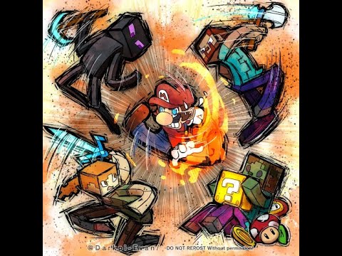 Steve vs Mario (MUGEN)