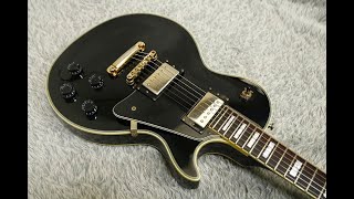 Video thumbnail for Rare color 2007 made ESP BrandGrass Roots G-LP-60C /LP Custom Black　Made in China by Finest quality Japan made Guitar